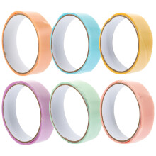 6 Ruban Balles Décompression Couleurs Vives Amusantes