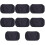 8Pièces Accessoire Clavier Piano Électronique Noir Protection 8