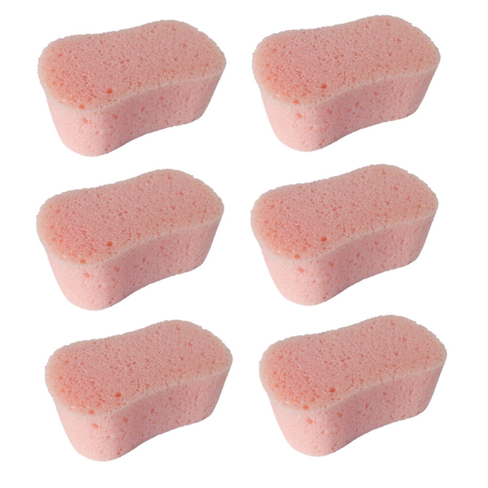 6Pcs Porous Car Washing Sponge High Density Cleaning Pad 3624093355211