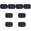 8Pièces Accessoire Clavier Piano Électronique Noir Protection 4