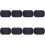8Pièces Accessoire Clavier Piano Électronique Noir Protection 2