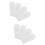 8Pcs White Plastic Window Blind Cord Pull Ends for Home Use 7