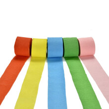 24 Rolls Pack Crepe Paper Party Streamer Balloon Props