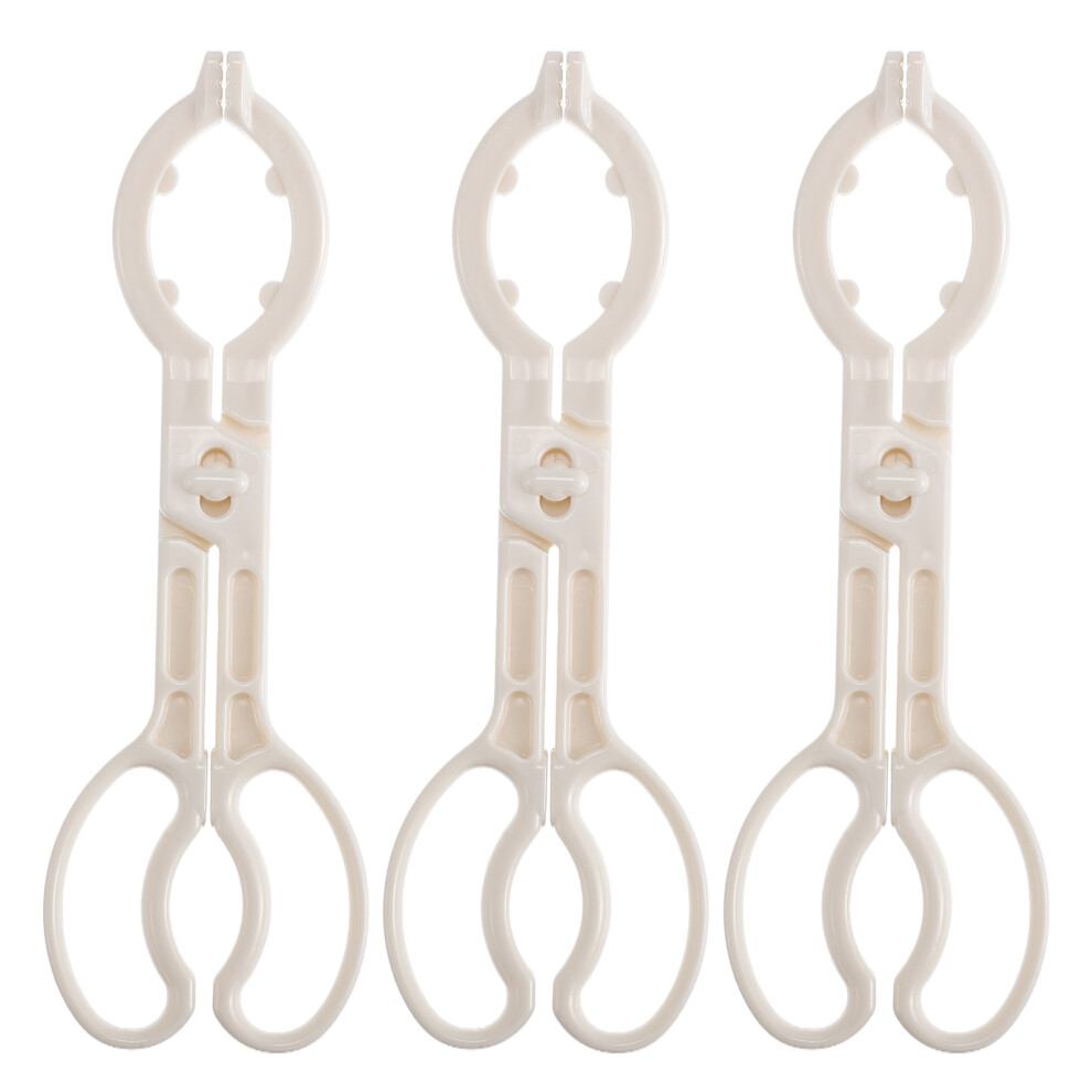 9Pcs Baby Bottle Clip Plastic Anti-Skid Infant Feeding Clamp White Happyyami