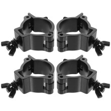 8Pcs Black Alloy Moving Head Light Clamps for Stage Truss Lighting
