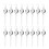 2 Pack Earring Making Supplies Stainless Steel Base Setting Tray 1