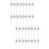 2 Pack Earring Making Supplies Stainless Steel Base Setting Tray 6