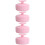 4Pcs Pink Silicone Brush Cleaner Mats Durable Makeup Use 9