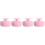 4Pcs Pink Silicone Brush Cleaner Mats Durable Makeup Use 5