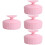 4Pcs Pink Silicone Brush Cleaner Mats Durable Makeup Use 7