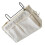 2Pcs White Hanging Bedside Storage Bag Organizer for Dorm Room 8