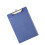 6Pcs Dark Blue Plastic Profile Clipboard with Smooth Edges for Writing 1