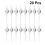 2 Pack Earring Making Supplies Stainless Steel Base Setting Tray 7