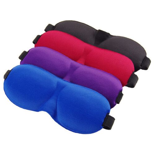 5 Count Eye Cover Comfortable Light Blocking Mask Womens Sleep Bulk