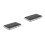 2Pcs High-Strength Black Box Aluminum Alloy PU 7