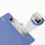 6Pcs Dark Blue Plastic Profile Clipboard with Smooth Edges for Writing 7