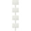 4Pcs Students Dry Erase Paddles White Handheld Double Sided Boards 9