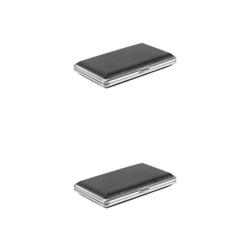2Pcs High-Strength Black Box Aluminum Alloy PU 2