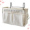 2Pcs White Hanging Bedside Storage Bag Organizer for Dorm Room 9