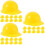 30Pcs Creative Yellow Mini Safety Plastic Doll Accessories 6
