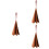 3Pcs Light Brown Pet Bite Cloth Durable Dog Training Toy for Exercise 4