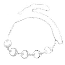 3St Zilveren Swimwear Waist Chain Stylish Casual En Avondkleding