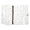 4Pcs Transparent Decorative Binder Covers for School and Office 1