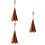 3Pcs Light Brown Pet Bite Cloth Durable Dog Training Toy for Exercise 5