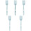 5pcs Silicone Cooking Fork Silica Gel Mixing Spoon Spaghetti 3