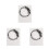 3Pcs Multi Color DIY Stencil Plastic Embossing Templates for Paper Art 7