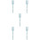 5pcs Silicone Cooking Fork Silica Gel Mixing Spoon Spaghetti 8