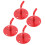8Pcs Fire Extinguisher Wall Mounts Iron Holder Space-Saving Design 1