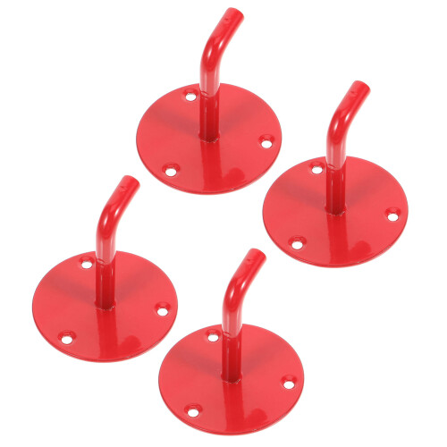 8Pcs Fire Extinguisher Wall Mounts Iron Holder Space-Saving Design