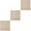 3Pcs Golden Barbecue Protective Mat Fireproof Camping Insulation Pad 5