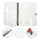 4Pcs Transparent Decorative Binder Covers for School and Office 8