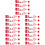 20Sets Teaching Kids Fire Extinguisher Toy Mini Ladder Red Durable 6