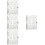 4Pcs Transparent Decorative Binder Covers for School and Office 6