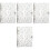 4Pcs Transparent Decorative Binder Covers for School and Office 2