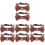 8Pcs Decorative Adjustable Kitten Collar with Bell Multi-Color Comfort 4