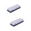 2Pcs White Corundum Double-Sided Sharpening Stone for Home Kitchen 6