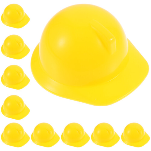 30Pcs Creative Yellow Mini Safety Plastic Doll Accessories 1