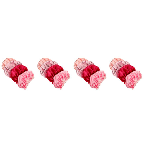 8 Pcs Miss Double Layer Shower Cap 1