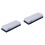 2Pcs White Corundum Double-Sided Sharpening Stone for Home Kitchen 4