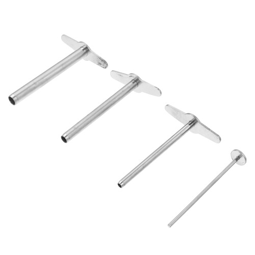 8Pcs Manual Rubber Stopper Perforator Silver Punch Tool for Lab Use 1