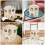 3Pcs Beige Wooden Hamster Hideout for Cage with Comfortable Space 5