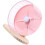 3Sets Decorative Pink Hamster Wheel Silent Ergonomic Exercise Cage Toy 3