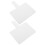 4Pcs Lightweight Portable School White Boards with Comfortable Handles 11