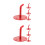 8Pcs Fire Extinguisher Wall Mounts Iron Holder Space-Saving Design 6