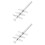 8Pcs Manual Rubber Stopper Perforator Silver Punch Tool for Lab Use 11
