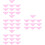 4 Pcs Solid Color Square Scarf Women'S Scarves Performance Props 7